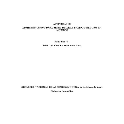 Actividades guia trabajos seguro en altura para enviar sena
