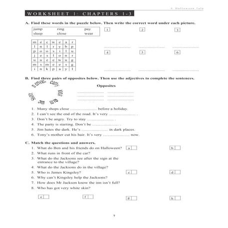 Actividades halloween tale