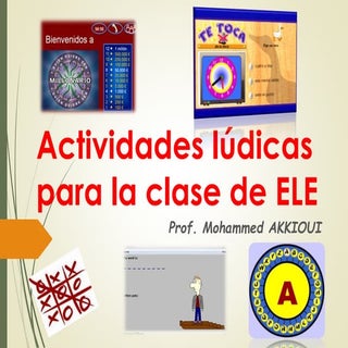 Actividades lúdicas para la clase d...