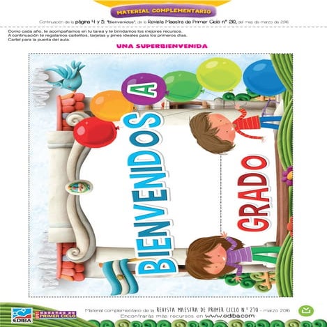 Actividades marzo maestro infantil