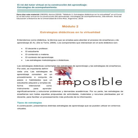 Actividades para aula virtual  