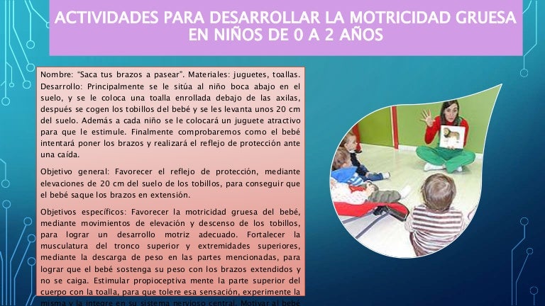 actividades de psicomotricidad gruesa para niños de 1 a 2 años