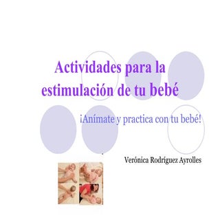 Actividades para la estimulación de...