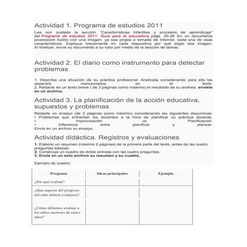 Actividades seccion 1