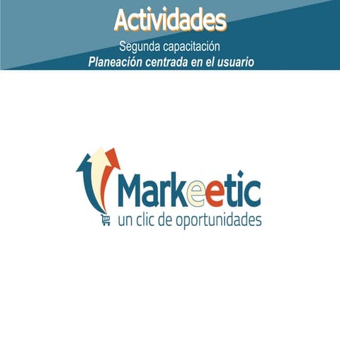 Actividades segunda capacitación