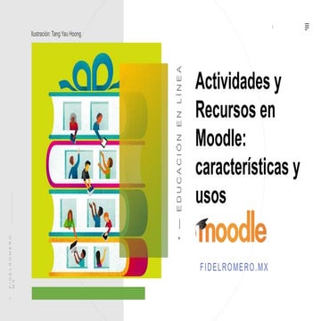 Actividades y recursos en Moodle: características y usos