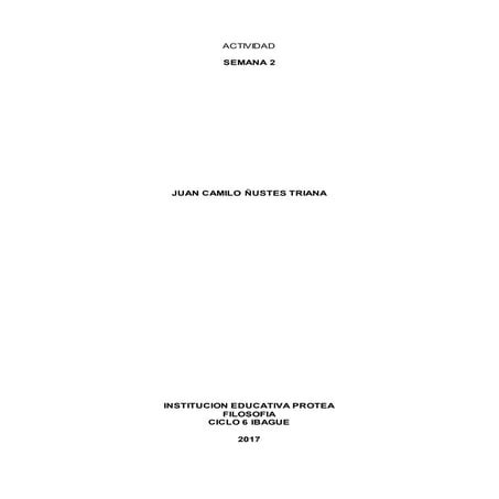 Actividad filosofia  libre