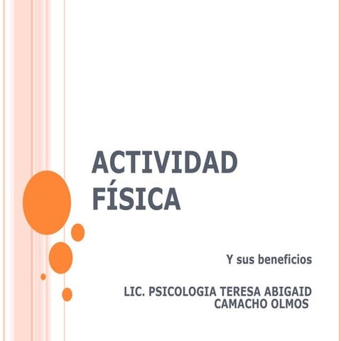 Actividad fisica