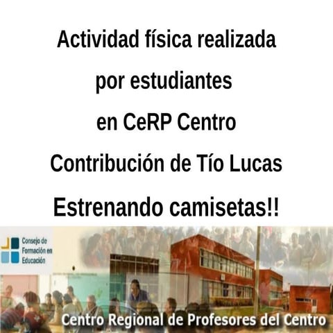 Actividad fisica tio lucas camisetas