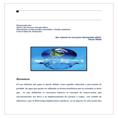 Desarrollo Sostenible