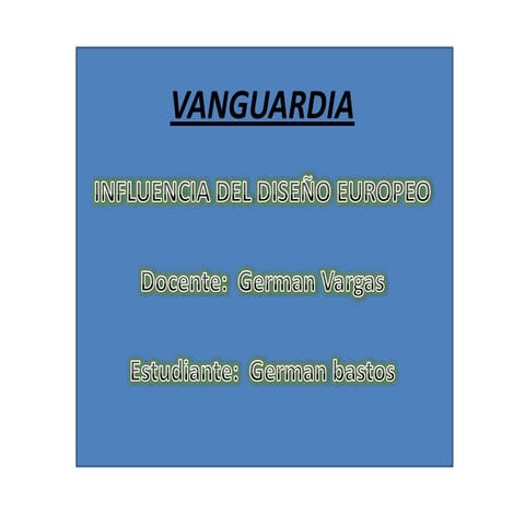 Actividad influencia del diseño europeo en norteamerica (2)