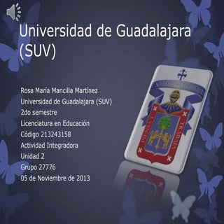 Actividad integradora