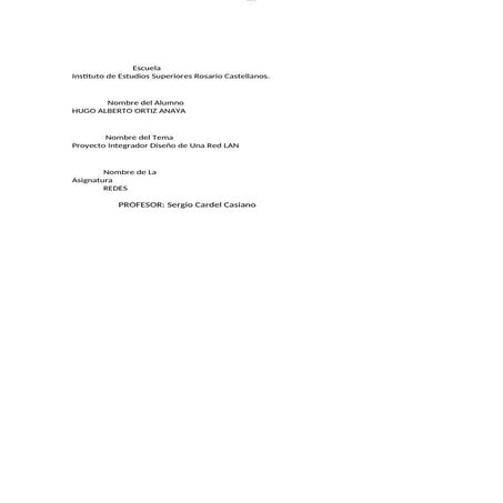 Actividad Integradora. Diseño de la red LAN.docx