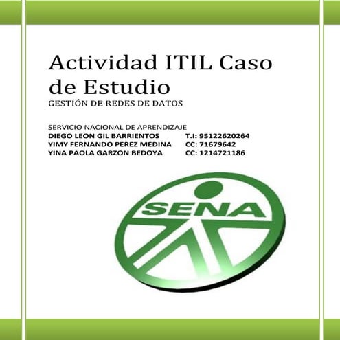 Actividad ITIL 