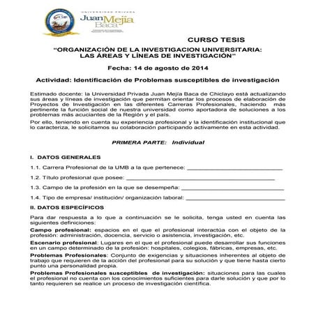 Actividad lineas investigacion