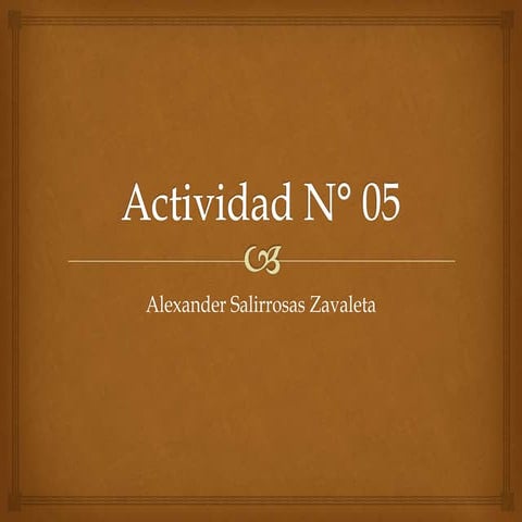 Actividad n° 05