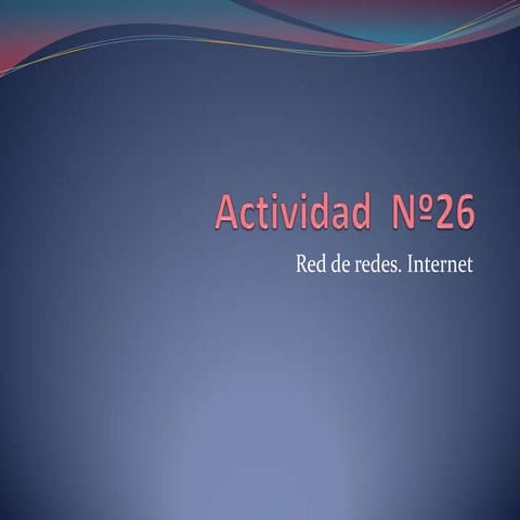Actividad  nº26