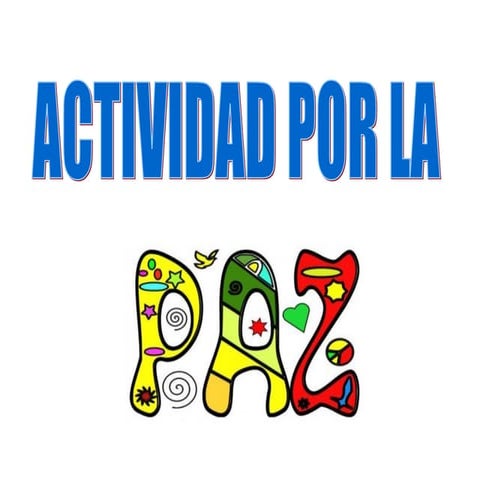 Actividad por la Paz