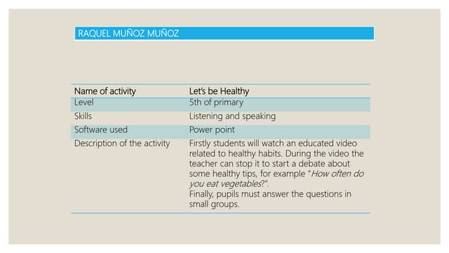 Actividad power point