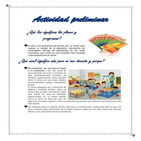 Actividad preliminar