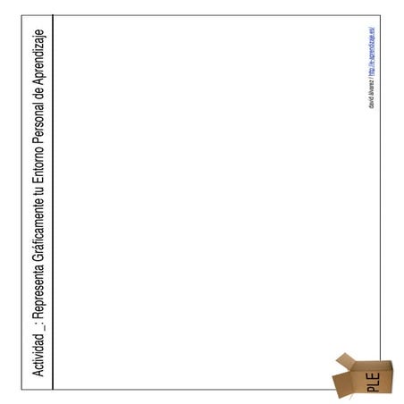 [ficha actividad] Representa tu PLE