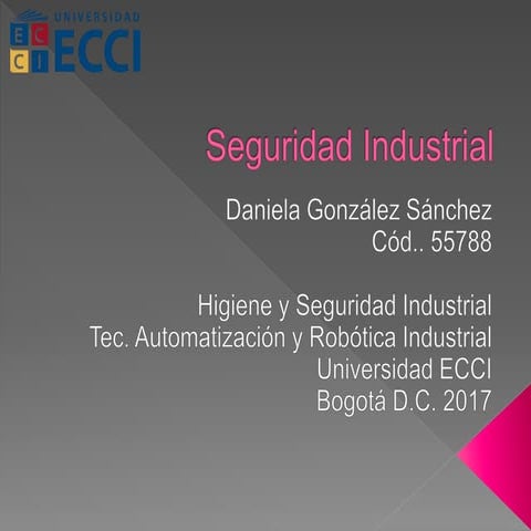 Actividad Segundo Corte - Seguridad Industrial