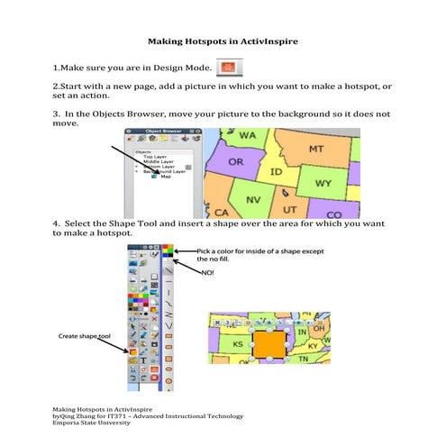 Creating Hotspots in ActivInspire