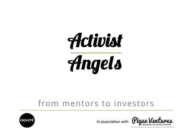 Activist Angels - Leadership Development Programme