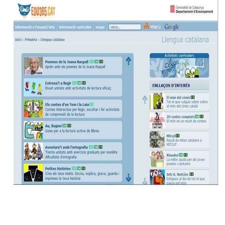 Activitats per les intervencions