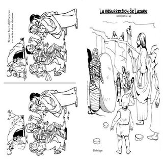 Livret de jeux : la résurrection de...