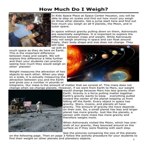 Activities how muchdoi-weigh