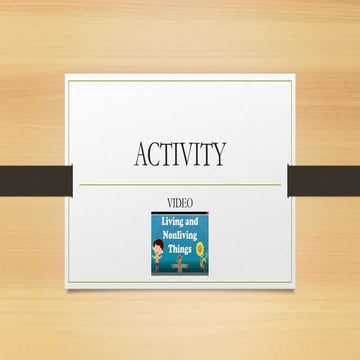 Activity | PPT