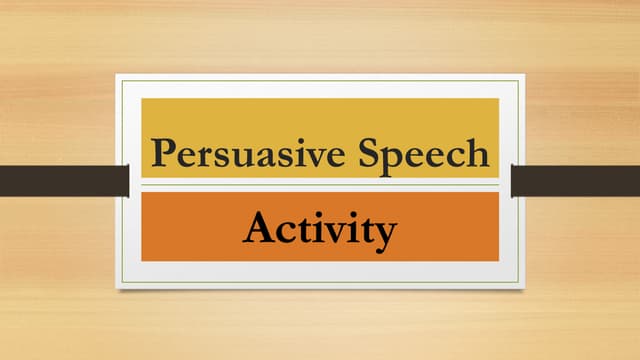 activity ABOUT PERSUASIVE SPEECH IN ENGLISH.pptx