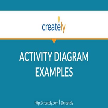 Activity Diagram Examples by Creately 