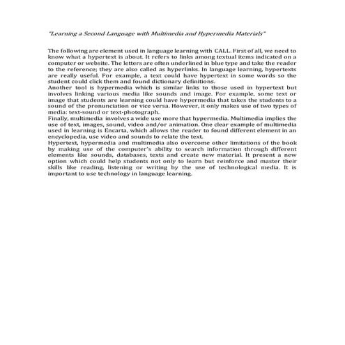 Hypertext system | PPT