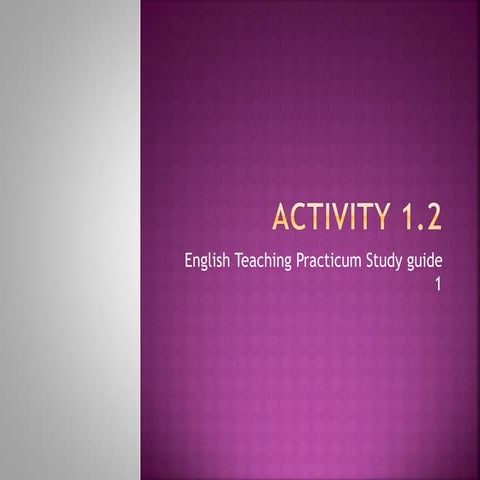 Activity 1.2