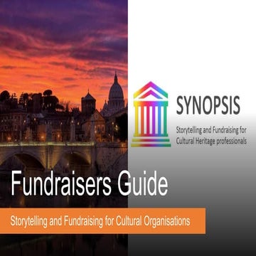Synopsis Project: training - what is fundraising?