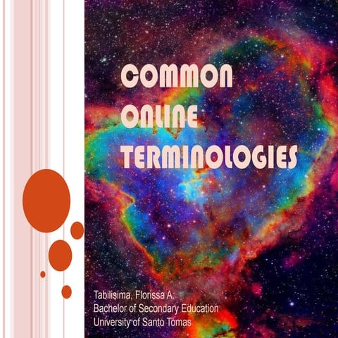 Common online terminologies