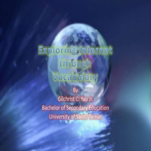 Activity 13  common online terminologies