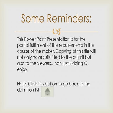 Common Online Terminologies