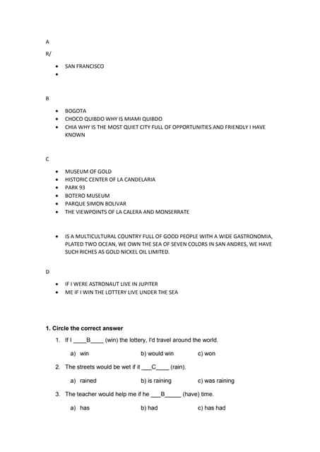Activity 3 or 4 united 3 | PDF