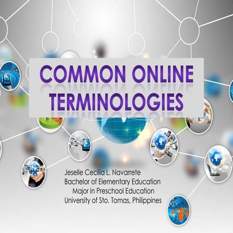common online terminologies