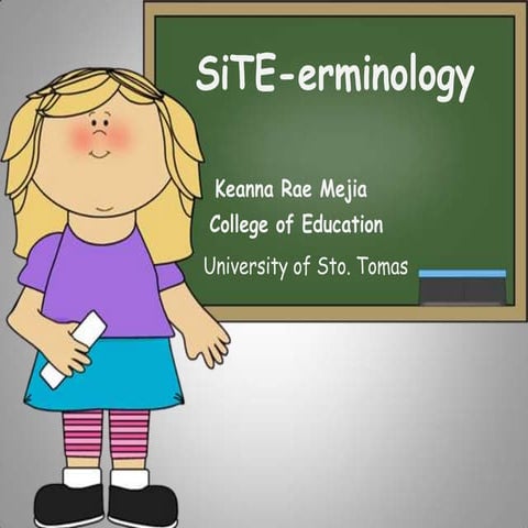 SITE-rminology