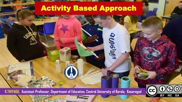 Activity based approach of learning mathematics-Thiyagu