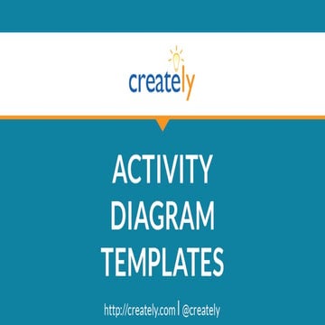 Activity Diagram Templates by Creately