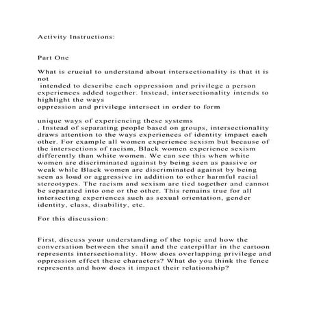 A Presentation on Intersectionality | PPT