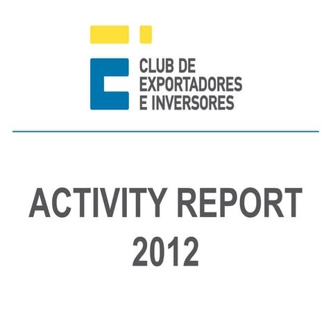 Activity report 2012