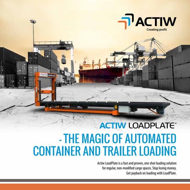 Actiw loadplate brochure | PDF