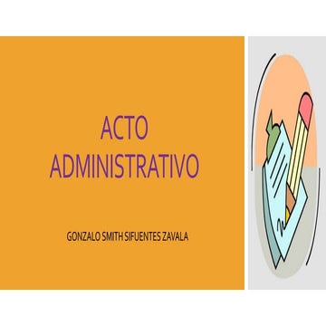 Acto administrativo