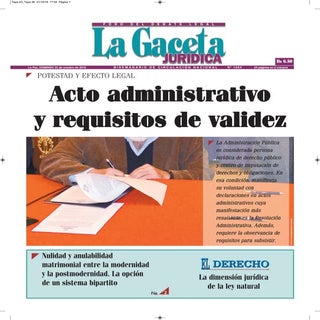 ACTO ADMINISTRATIVO Y REQUISITOS DE...